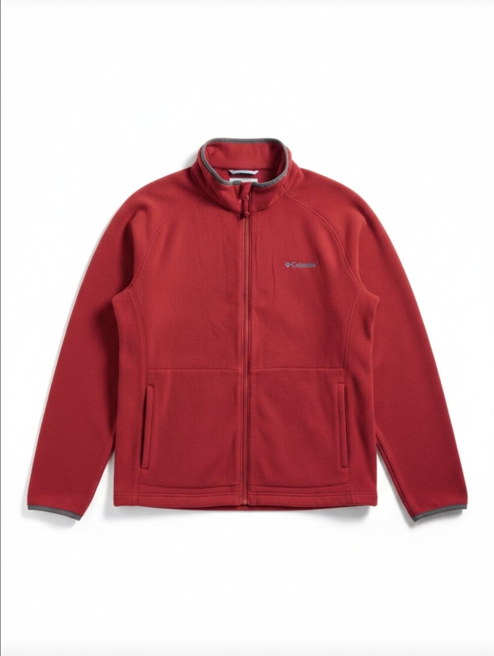 Columbia Men’s XL Red Omni-Wick EVAP Full Zip Performance Jacket Outdoor